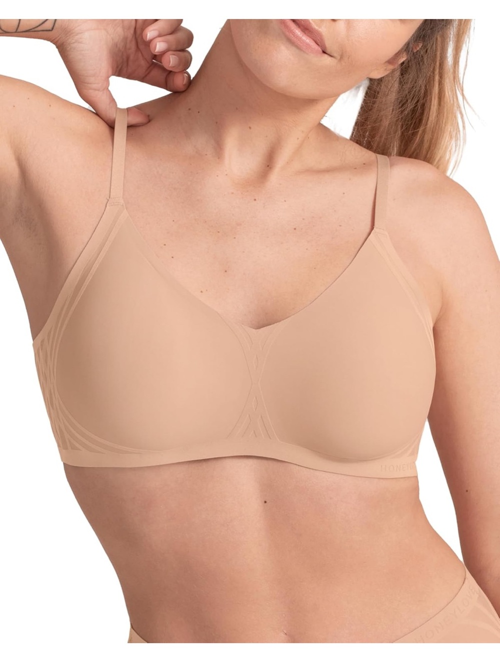 Honeylove Wireless Silhouette Bra 34DDD